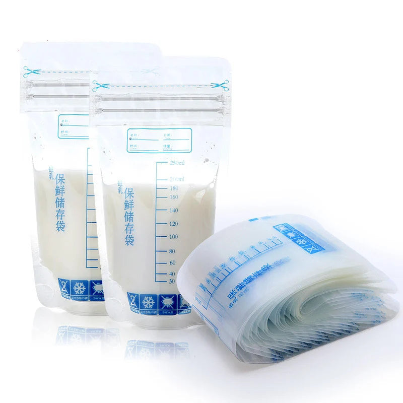 Pack 60 Bolsas Para Almacenar Leche Materna – 250 Ml