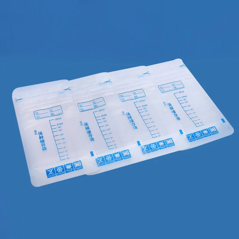 Pack 60 Bolsas Para Almacenar Leche Materna – 250 Ml