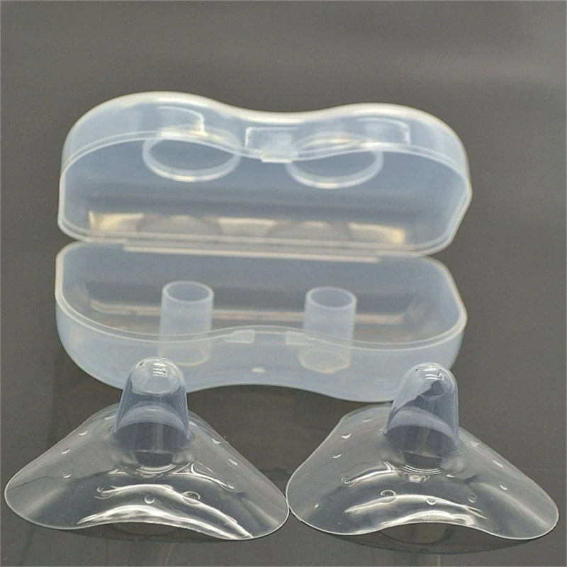Protectores de Pezón con Caja 2 Unid. para Lactancia