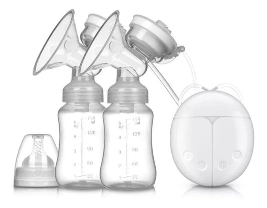 Extractor Leche Materna Eléctrico Doble + 30 Bolsas de Almacenar