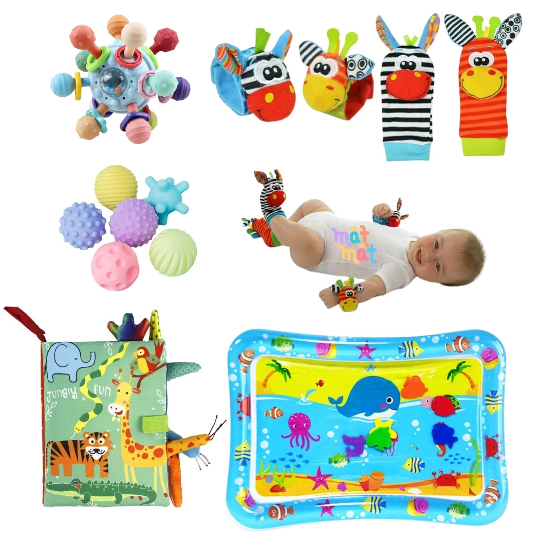 Set De Juegos Bebe Sensoriales