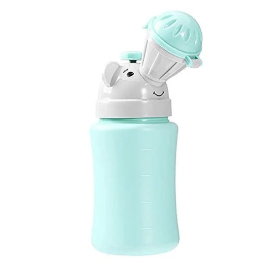 Urinario Portátil Botella Niña Y Niño Color Celeste Niño
