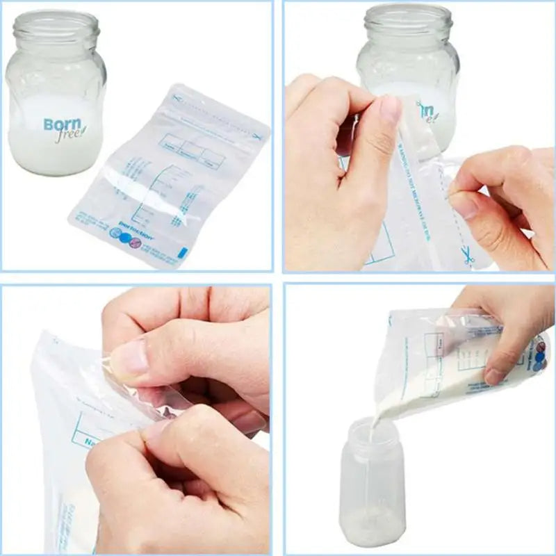 Pack 60 Bolsas Para Almacenar Leche Materna – 250 Ml