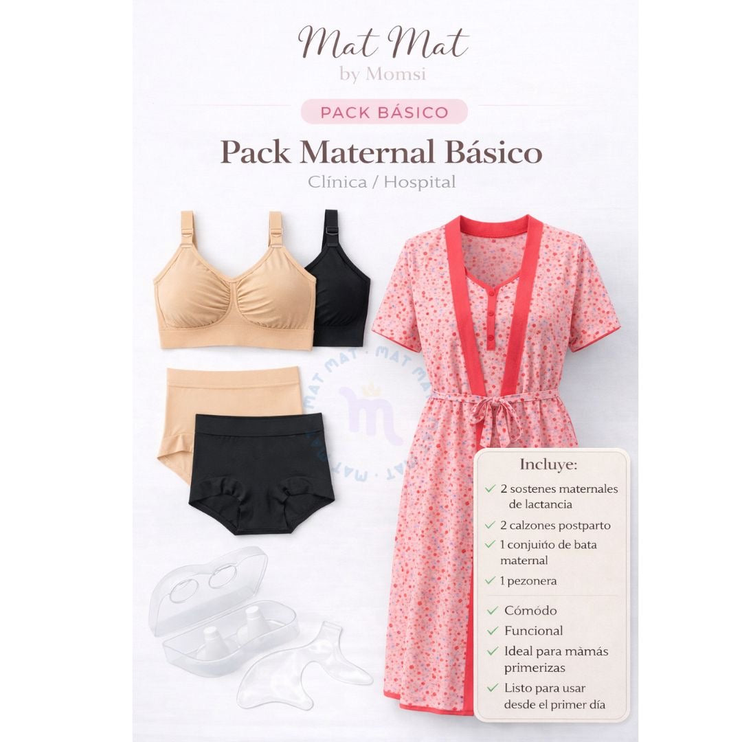 PACK MATERNAL POST PARTO ROSA