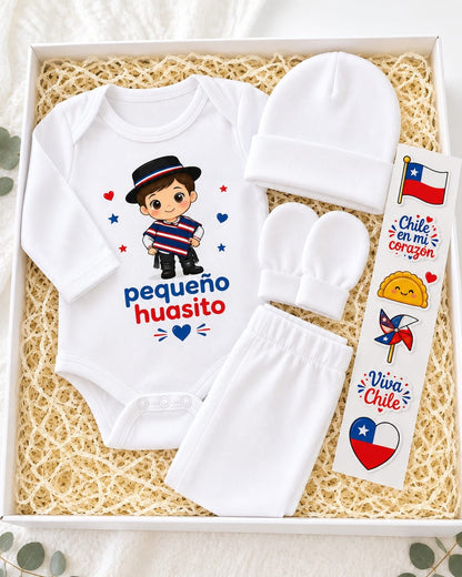 Ajuar Fiestas Patrias para Bebé | Edición Limitada❤️🤍💙