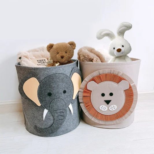 Cesta Diseño León de almacenamiento para juguetes
