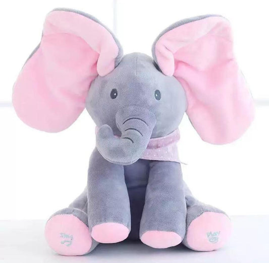 Elefante Musical De Apego Peek A Boo