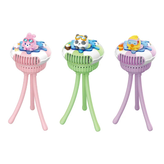 Mini Ventilador Usb Portátil Recargable Coche Bebes Paseo