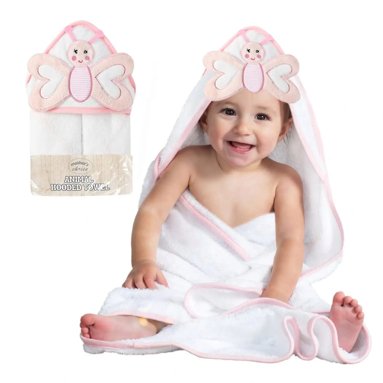 Toalla Para Bebé Con Capucha Animales