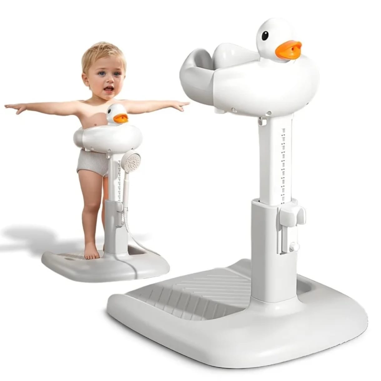 Soporte Para Ducha Baño Bebe- Niños De Pie Antideslizante