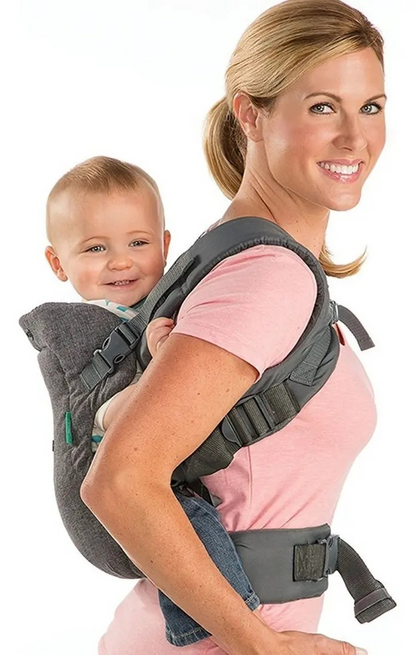 Portabebés Cangurera Ergonómico Convertible 4 En 1
