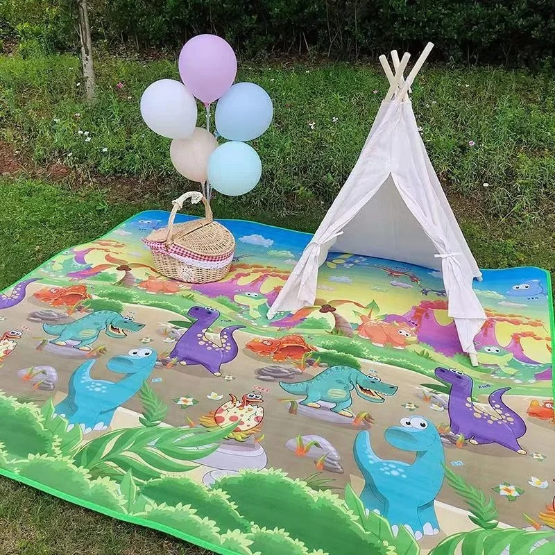 Alfombra Plegable para Bebé – Doble Cara | Antigolpes e Impermeable