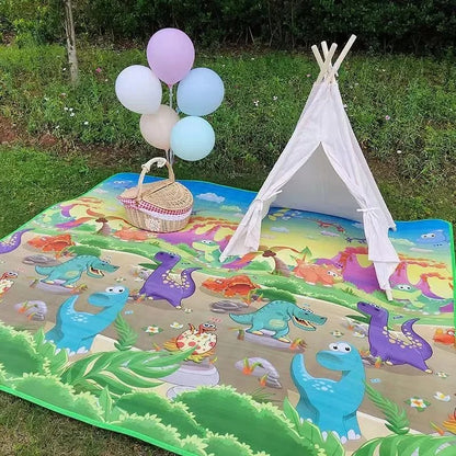 Alfombra Plegable para Bebé – Doble Cara | Antigolpes e Impermeable