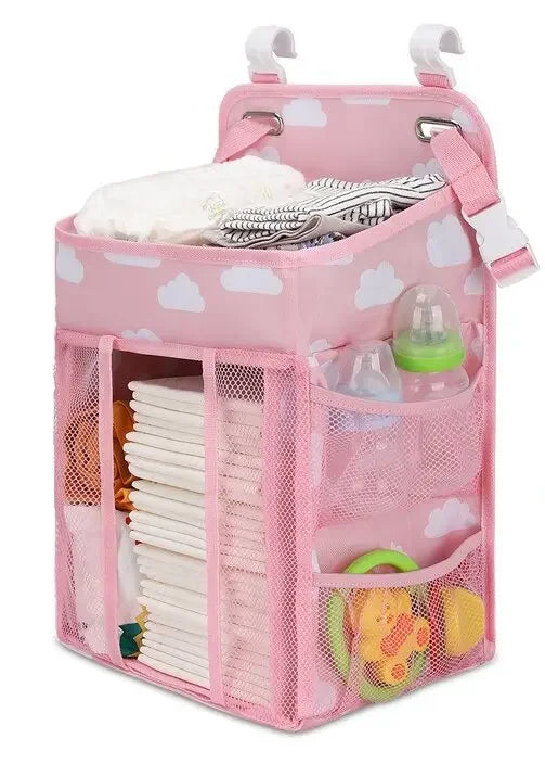 Organizador Cambiador Pañales Para Cuna Carrito De Pañal