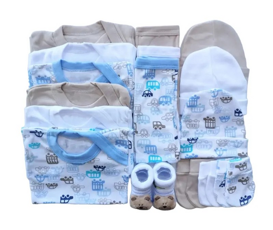 Set Ajuar Autitos 0-3 Meses